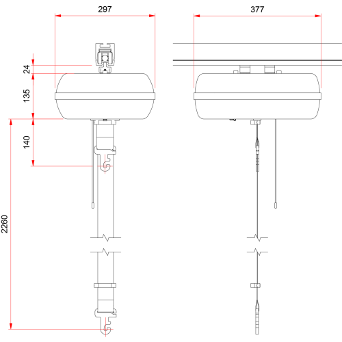Стельовий підйомник AR-350