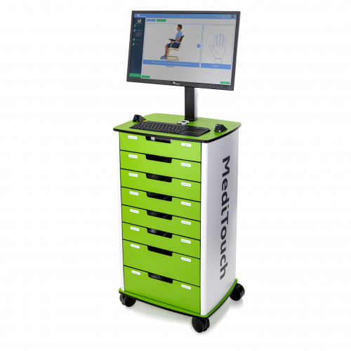 MediTouch rehabilitation system with biofeedback 