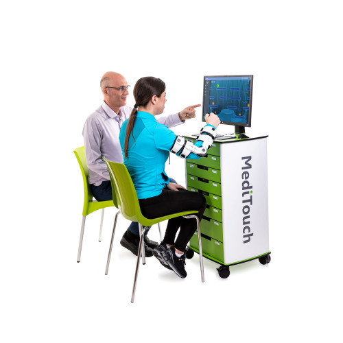 MediTouch rehabilitation system with biofeedback 