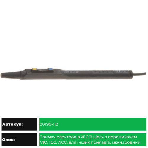 Reusable monopolar electrode holders of the ECO-LINE series
