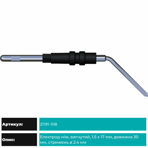 Reusable monopolar electrodes ø 2.4 mm ø 4 mm