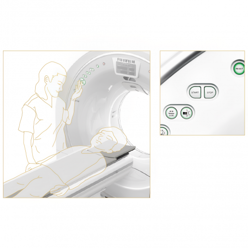 Computed Tomography System Supria 128 x-ray