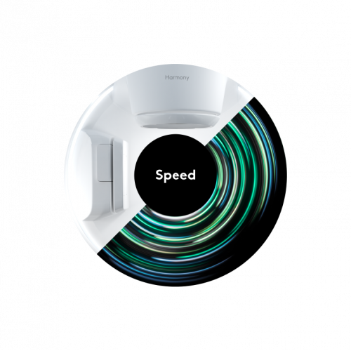 Linear accelerator radiotherapy under visual control Harmony