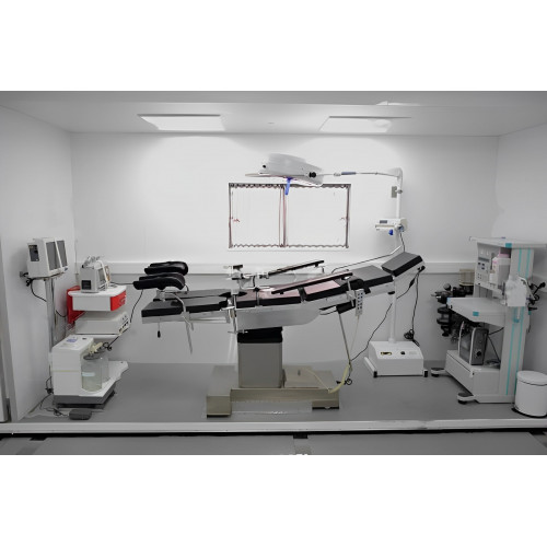 Ambulance with trailer for mobile hospital MERCEDES-BENZ clinic TRAILER