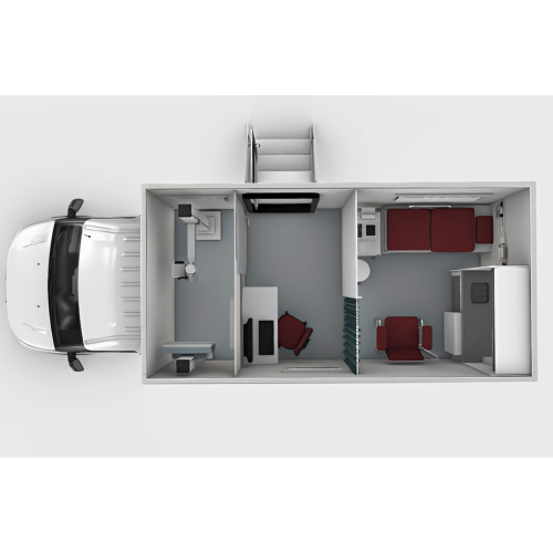 Ambulance x-ray machine IVECO MOBILE CLINIC