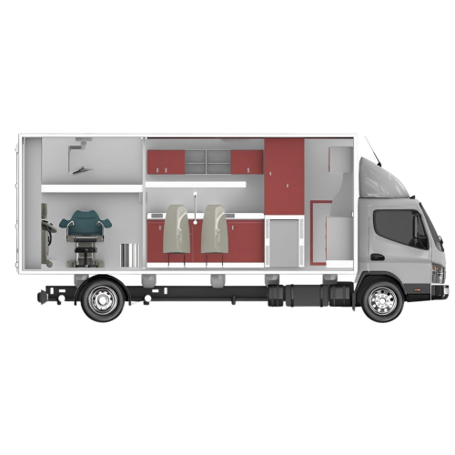 Mobile gynecological ambulance Mitsubishi 