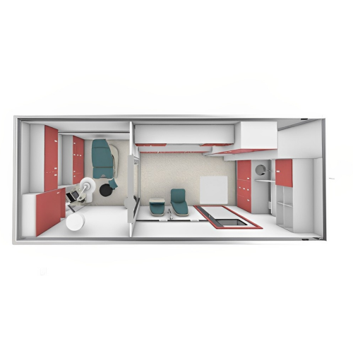 Mobile gynecological ambulance Mitsubishi 