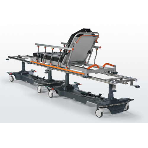 Transport trolley-gurney patient transfer case NTCR SD06